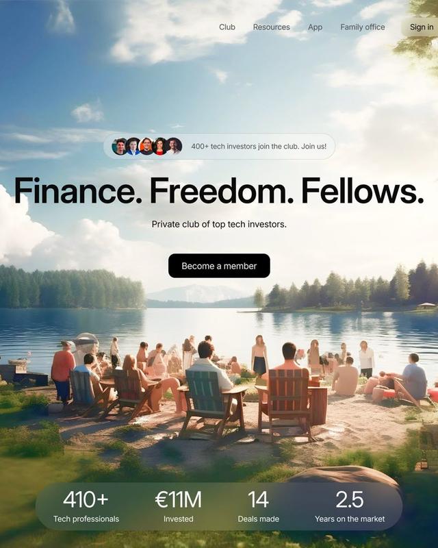 Fellows private investor club website